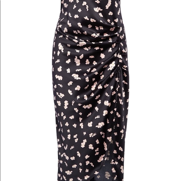 Nordstrom Leith Floral Strappy Midi Dress - Picture 6 of 6